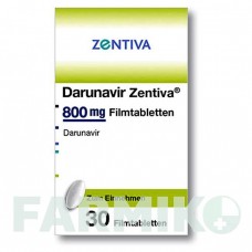 ДАРУНАВИР (DARUNAVIR) 800 мг таблетки 30 шт - Дарунавир ZENTIVA