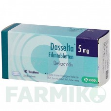 ДАССЕЛТА (DASSELTA) 5 мг таблетки 100 шт - Дезлоратадин KOHLPHARMA