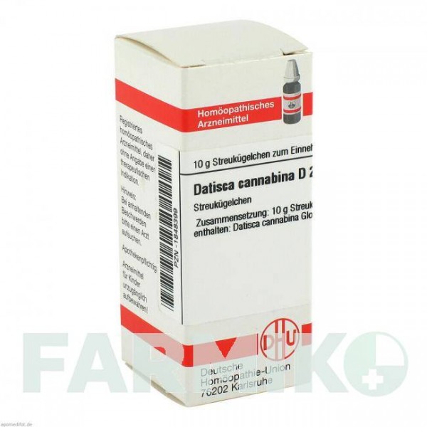 ДАТИСКА (DATISCA) D 2 глобули 10 г - Гомеопатия DHU