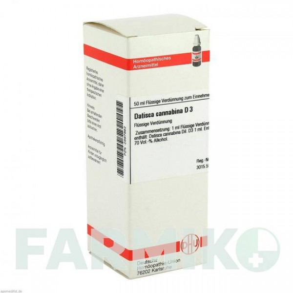 ДАТИСКА (DATISCA) D 3 раствор 50 мл - Гомеопатия DHU