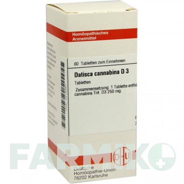 ДАТИСКА (DATISCA) D 3 таблетки 80 шт - Гомеопатия DHU