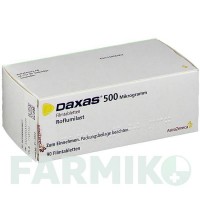 ДАКСАС (DAXAS) 500 мкг таблетки 90 шт - Рофлуміласт ASTRAZENECA