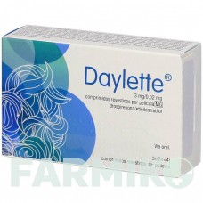 ДАЙЛЕТТЕ (DAYLETTE) 0,02 мг/3 мг таблетки 3x28 шт - Дроспіренон, Етинілестрадіол ACA MULLER-ADAG PHARMA