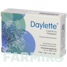 ДАЙЛЕТТЕ (DAYLETTE) 0,02 мг/3 мг таблетки 3x28 шт - Дроспиренон, Этинилэстрадиол KOHLPHARMA