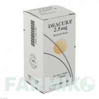 ДЕАКУРА (DEACURA) 2,5 мг таблетки 50 шт - Вітамін B7 (Біотин) DERMAPHARM