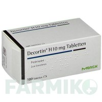 ДЕКОРТИН (DECORTIN) 10 мг таблетки 100 шт - Преднізолон MERCK HEALTHCARE