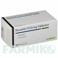 ДЕКОРТИН (DECORTIN) 10 мг таблетки 100 шт - Преднізолон MERCK HEALTHCARE
