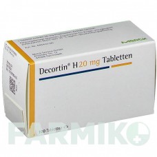 ДЕКОРТИН (DECORTIN) 20 мг таблетки 100 шт - Преднізолон MERCK HEALTHCARE