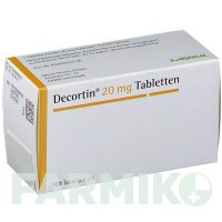 ДЕКОРТИН (DECORTIN) 20 мг таблетки 100 шт - Преднизон MERCK HEALTHCARE