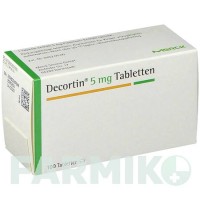 ДЕКОРТИН (DECORTIN) 5 мг таблетки 100 шт - Преднізон MERCK HEALTHCARE