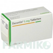 ДЕКОРТИН (DECORTIN) 5 мг таблетки 100 шт - Преднизон MERCK HEALTHCARE