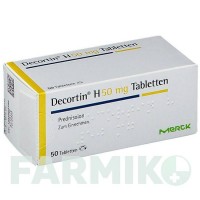 ДЕКОРТИН (DECORTIN) 50 мг таблетки 50 шт - Преднизолон MERCK HEALTHCARE