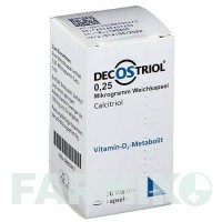 ДЕКОСТРИОЛ (DECOSTRIOL) 0,25 мкг капсулы 20 шт - Кальцитриол MIBE