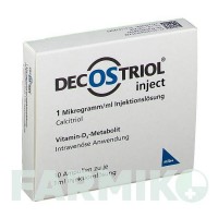 ДЕКОСТРИОЛ (DECOSTRIOL) 1 мкг/мл ампулы 10x1 мл - Кальцитриол MIBE