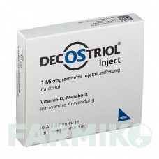 ДЕКОСТРИОЛ (DECOSTRIOL) 1 мкг/мл ампулы 10x1 мл - Кальцитриол MIBE