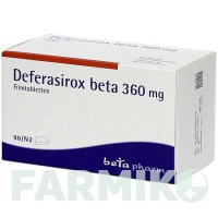 ДЕФЕРАЗИРОКС (DEFERASIROX) 360 мг таблетки 90 шт - Деферазирокс BETAPHARM