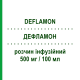ДЕФЛАМОН (DEFLAMON) 500 мг/100 мл раствор инфузионный 25 шт - Метронидазол SPA (SOC.PRO.ANTIBIOTICI)