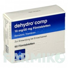 ДЕГИДРО (DEHYDRO) 10 мг/20 мг таблетки 60 шт - Беметизид, Триамтерен APONTIS PHARMA