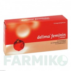 ДЕЛІМА (DELIMA) вагінальні овулі 10 шт - Гомеопатія PEKANA NATURHEILMITTEL