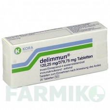 ДЕЛИММУН (DELIMMUN) таблетки 20 шт - Инозин пранобекс KORA HEALTHCARE