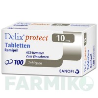 ДЕЛИКС (DELIX) 10 мг таблетки 100 шт - Рамиприл SANOFI