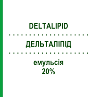 ДЕЛЬТАЛІПІД (DELTALIPID) 20% емульсія 6x1000 мл - Жирова емульсія DELTAMEDICA