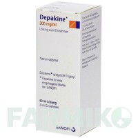 ДЕПАКИН (DEPAKINE) 300 мг/мл раствор 60 мл - Вальпроевая кислота KOHLPHARMA