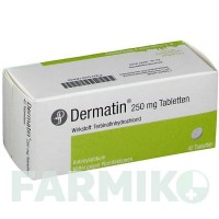 ДЕРМАТИН (DERMATIN) 250 мг таблетки 42 шт - Тербінафін DR.PFLEGER