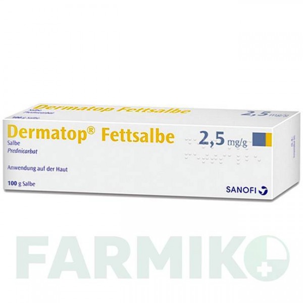 ДЕРМАТОП (DERMATOP) мазь 100 г - Преднікарбат FIDIA PHARMA