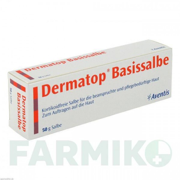 ДЕРМАТОП (DERMATOP) мазь 50 г - Предникарбат FIDIA PHARMA