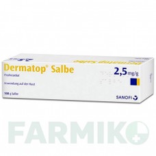 ДЕРМАТОП (DERMATOP) мазь 100 г - Предникарбат FIDIA PHARMA