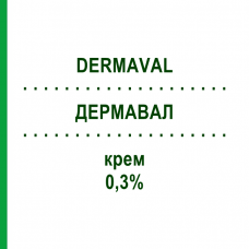 ДЕРМАВАЛ (DERMAVAL) Форте 0,3% крем 20 г - Дифлукортолон MORGAN