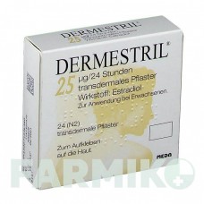 ДЕРМЕСТРИЛ (DERMESTRIL) 25 пластырь 24 шт - Эстрадиол MEDA PHARMA