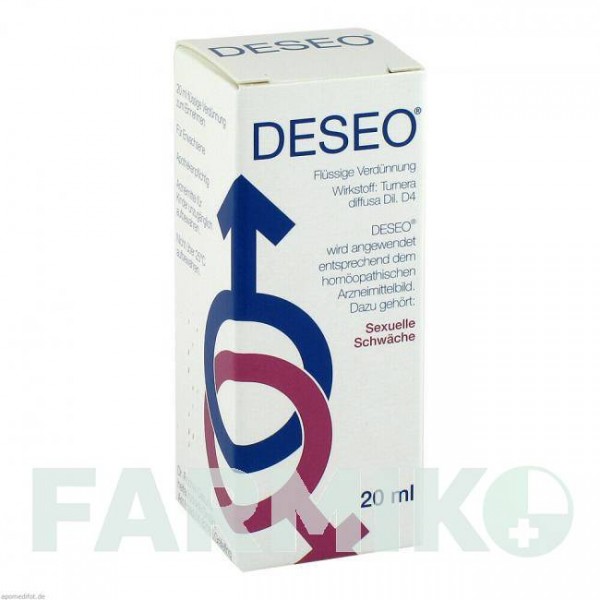 ДЕЗЕО (DESEO) жидкость 20 мл - Гомеопатия PHARMASGP