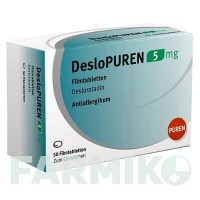 ДЕЗЛОПУРЕН (DESLOPUREN) 5 мг таблетки 50 шт - Дезлоратадин PUREN PHARMA