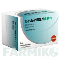 ДЕЗЛОПУРЕН (DESLOPUREN) 5 мг таблетки 100 шт - Дезлоратадин PUREN PHARMA