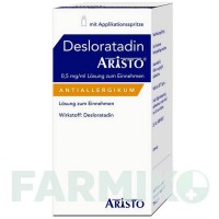 ДЕЗЛОРАТАДИН (DESLORATADIN) 0,5 мг/мл розчин 150 мл - Дезлоратадин ARISTO PHARMA