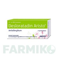 ДЕЗЛОРАТАДИН (DESLORATADIN) 5 мг таблетки 100 шт - Дезлоратадин ARISTO PHARMA