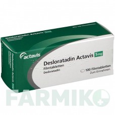 ДЕЗЛОРАТАДИН (DESLORATADIN) 5 мг таблетки 100 шт - Дезлоратадин ORIFARM