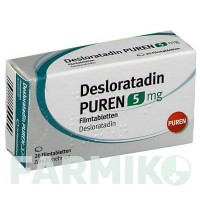 ДЕЗЛОРАТАДИН (DESLORATADIN) 5 мг таблетки 20 шт - Дезлоратадин PUREN PHARMA