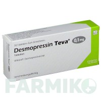 ДЕСМОПРЕССИН (DESMOPRESSIN) 0,1 мг таблетки 30 шт - Десмопресин TEVA