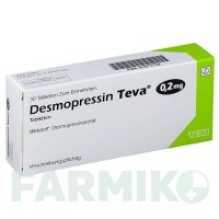 ДЕСМОПРЕССИН (DESMOPRESSIN) 0,2 мг таблетки 30 шт - Десмопрессин TEVA