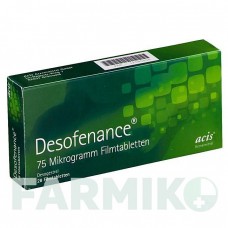 ДЕЗОФЕНАНС (DESOFENANCE) 75 мкг таблетки 1x28 шт - Дезогестрел ACIS