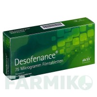 ДЕЗОФЕНАНС (DESOFENANCE) 75 мкг таблетки 3x28 шт - Дезогестрел ACIS
