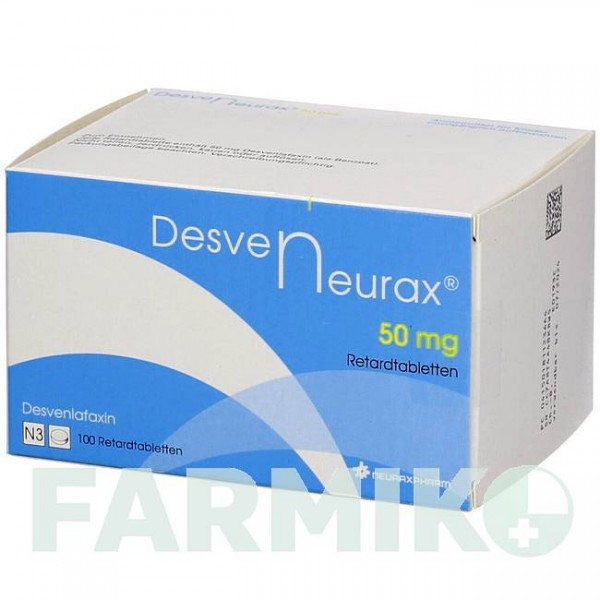 ДЕСВЕНЕРАКС (DESVENEURAX) 50 мг таблетки 100 шт - Десвенлафаксин NEURAXPHARM