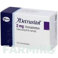 ДЕТРУЗИТОЛ (DETRUSITOL) 2 мг таблетки 100 шт - Толтеродин ORIFARM