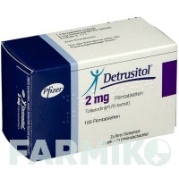 ДЕТРУЗИТОЛ (DETRUSITOL) 2 мг таблетки 100 шт - Толтеродин VIATRIS