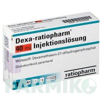ДЕКСА (DEXA) 40 мг ампулы 1 шт - Дексаметазон RATIOPHARM
