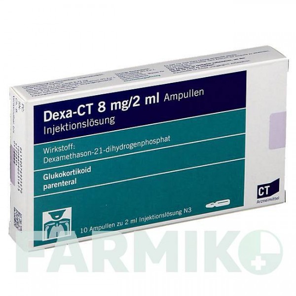 ДЕКСА (DEXA) 8 мг/2 мл ампули 10x2 мл - Дексаметазон ABZ PHARMA