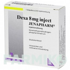 ДЕКСА (DEXA) 8 мг раствор 1x2 мл - Дексаметазон MIBE